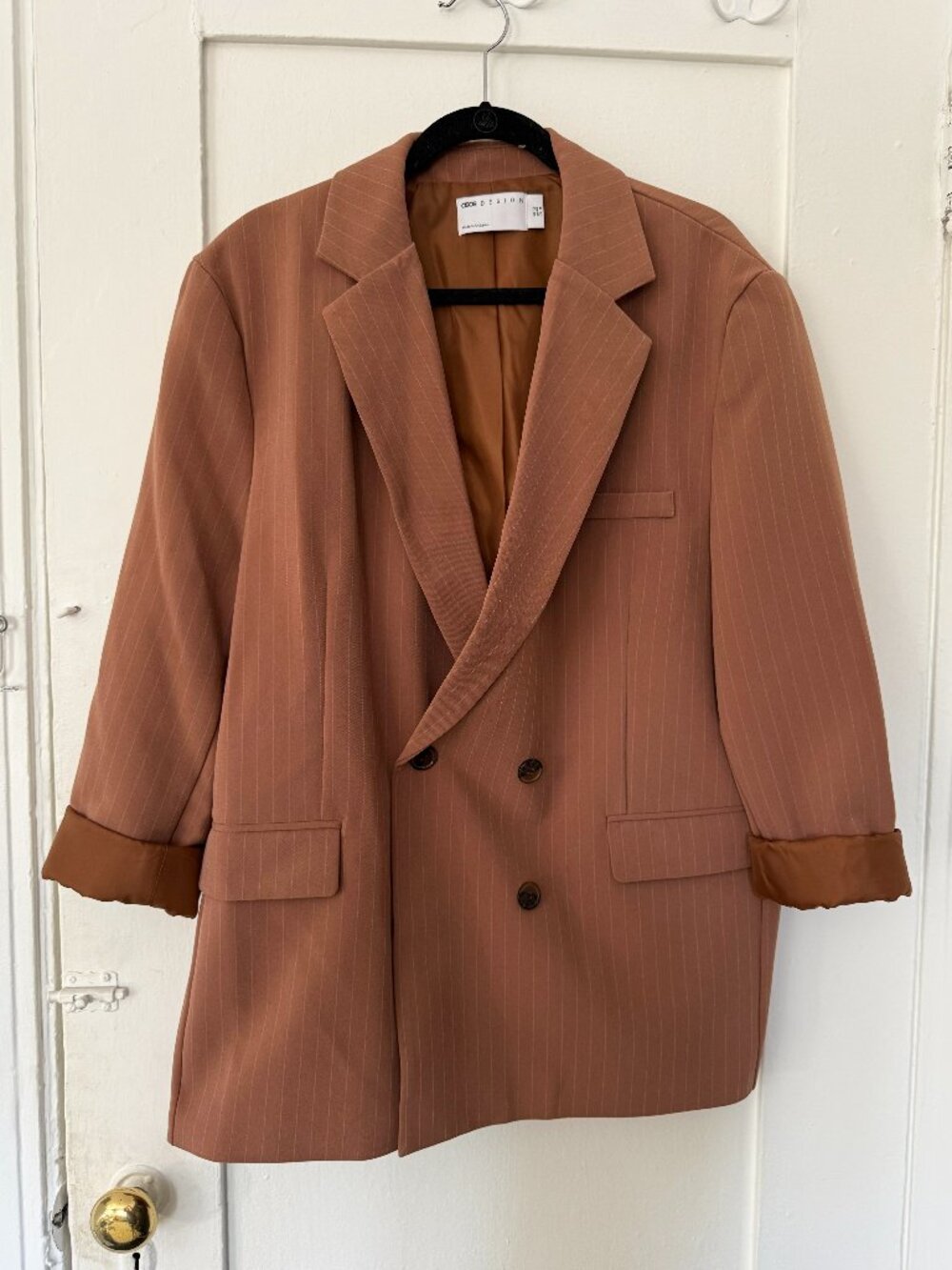Asos Design Pinstripe Blazer